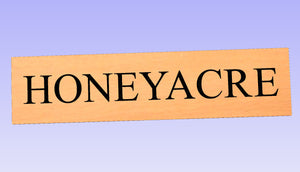large house sign