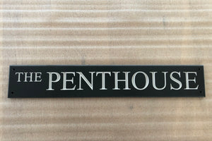 CORIAN HOUSE SIGN - Medium