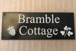 CORIAN HOUSE SIGN - Medium