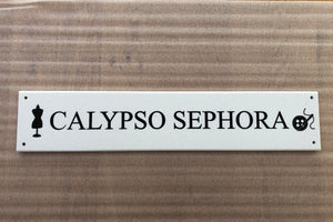 CORIAN HOUSE SIGN - Medium