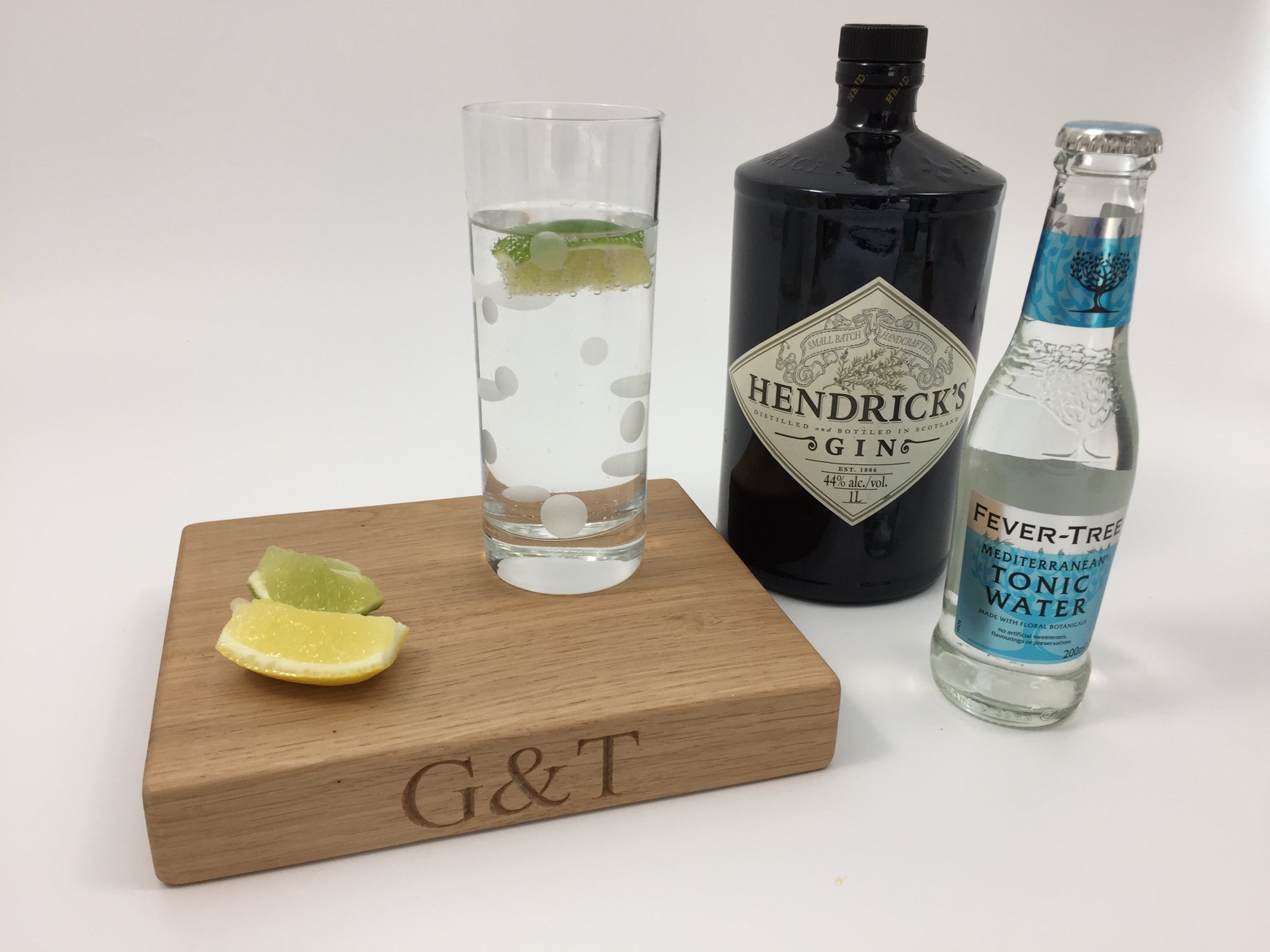 personalised G&T board