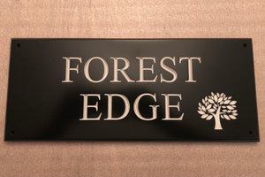 CORIAN HOUSE SIGN - Medium