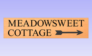 large house sign